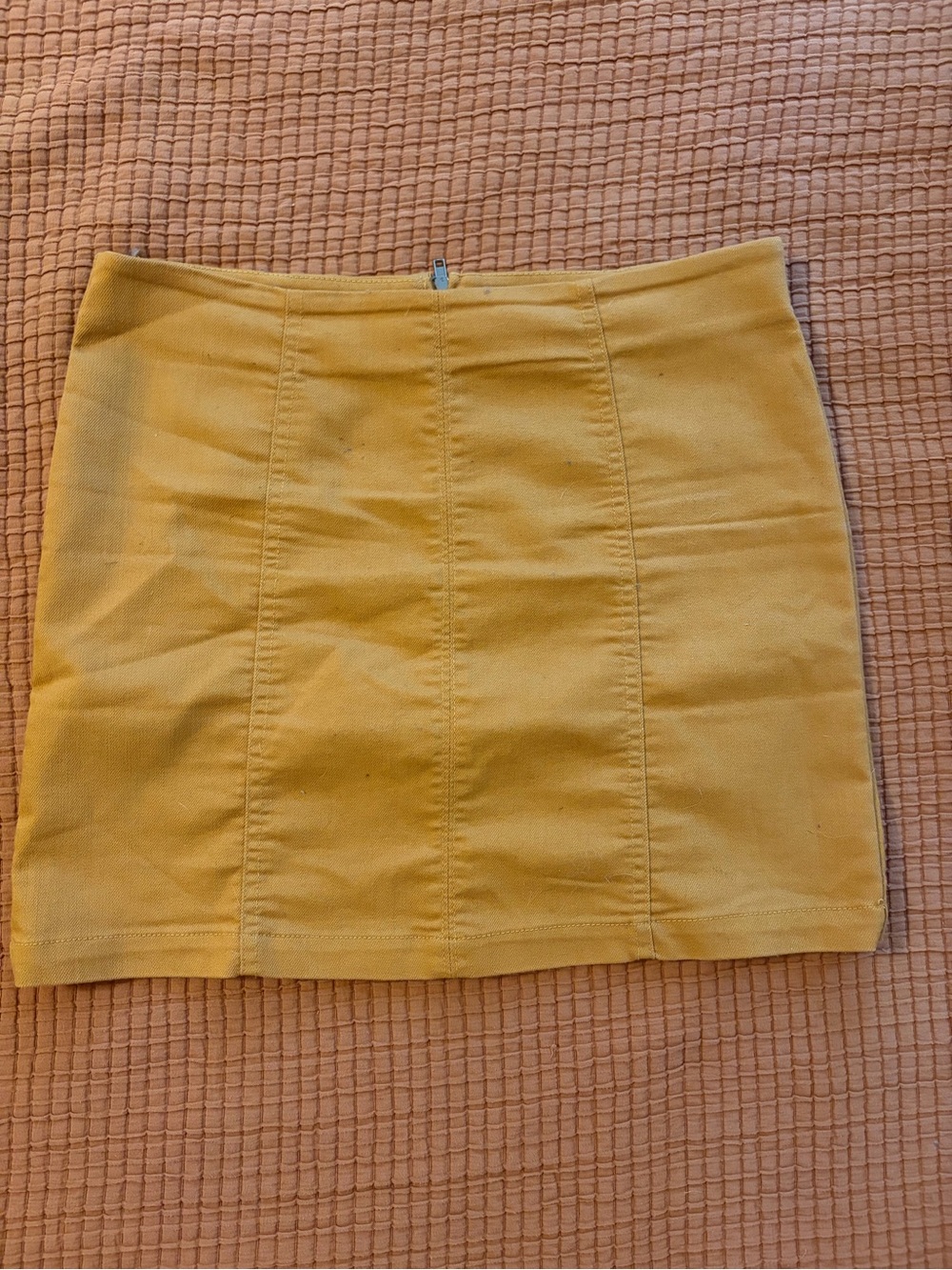 Forever 21 Mustard Mini Skirt
